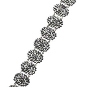 Um 1800 – Cut Steel Armband aus dem Georgian England, facettiert & poliert
